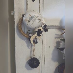 Halloween Ghost Spider Door Decor Door Knob Hanger Black Cat Decorations Black